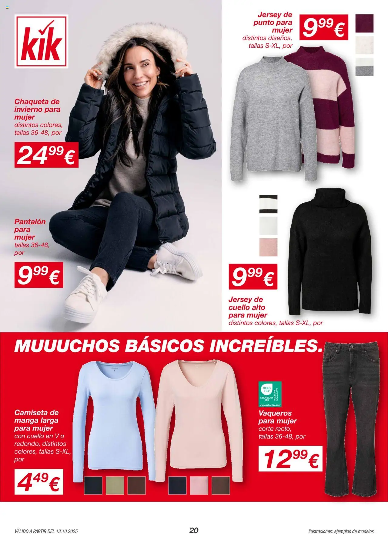 KIK folleto │ válido desde el 20.10.2025 | Página: 20 | Productos: Chaqueta