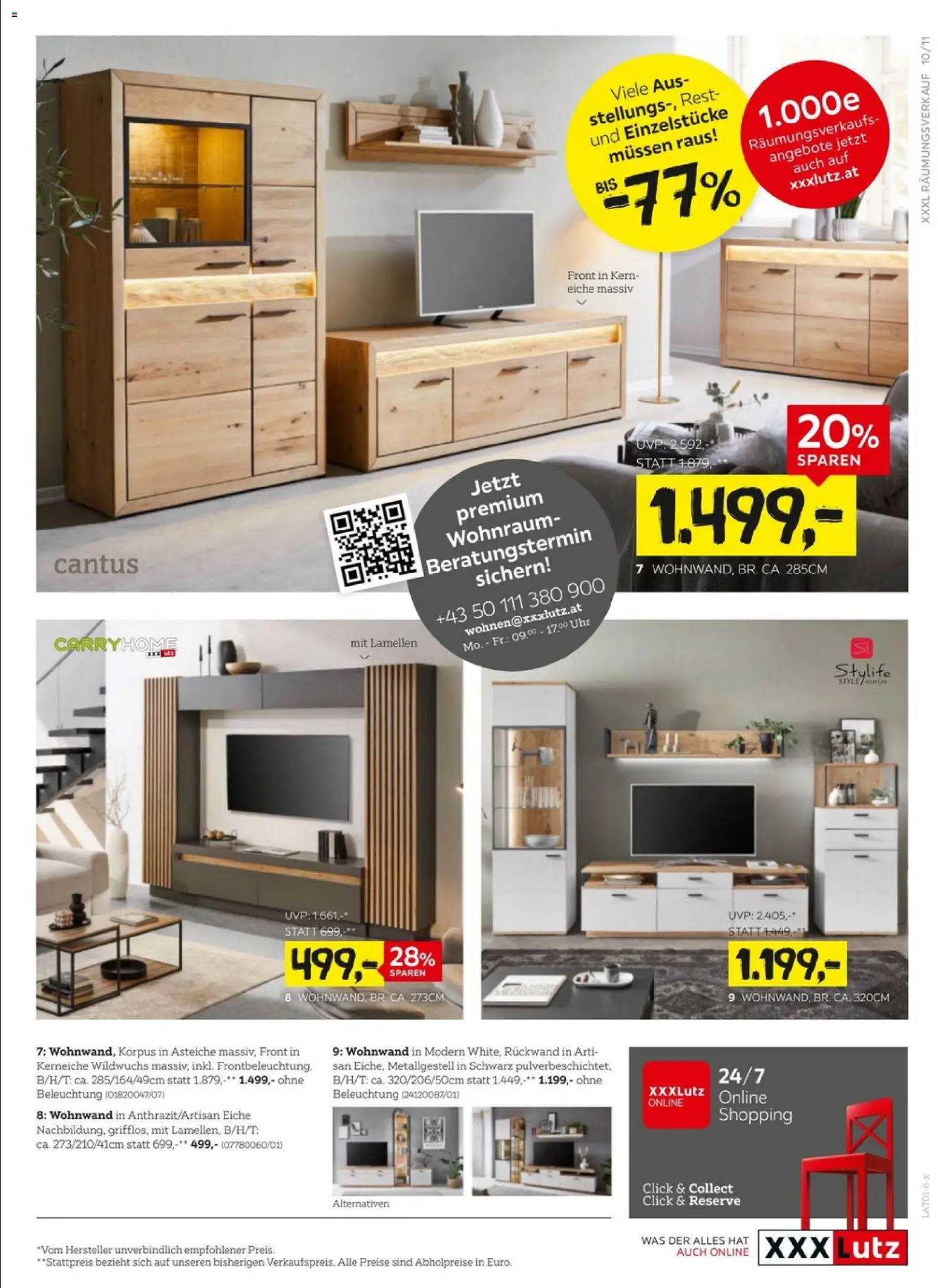 XXXLutz Schlafzimmer  gültig ab 29.12.2025 | Seite: 11 | Produkte: Uhr