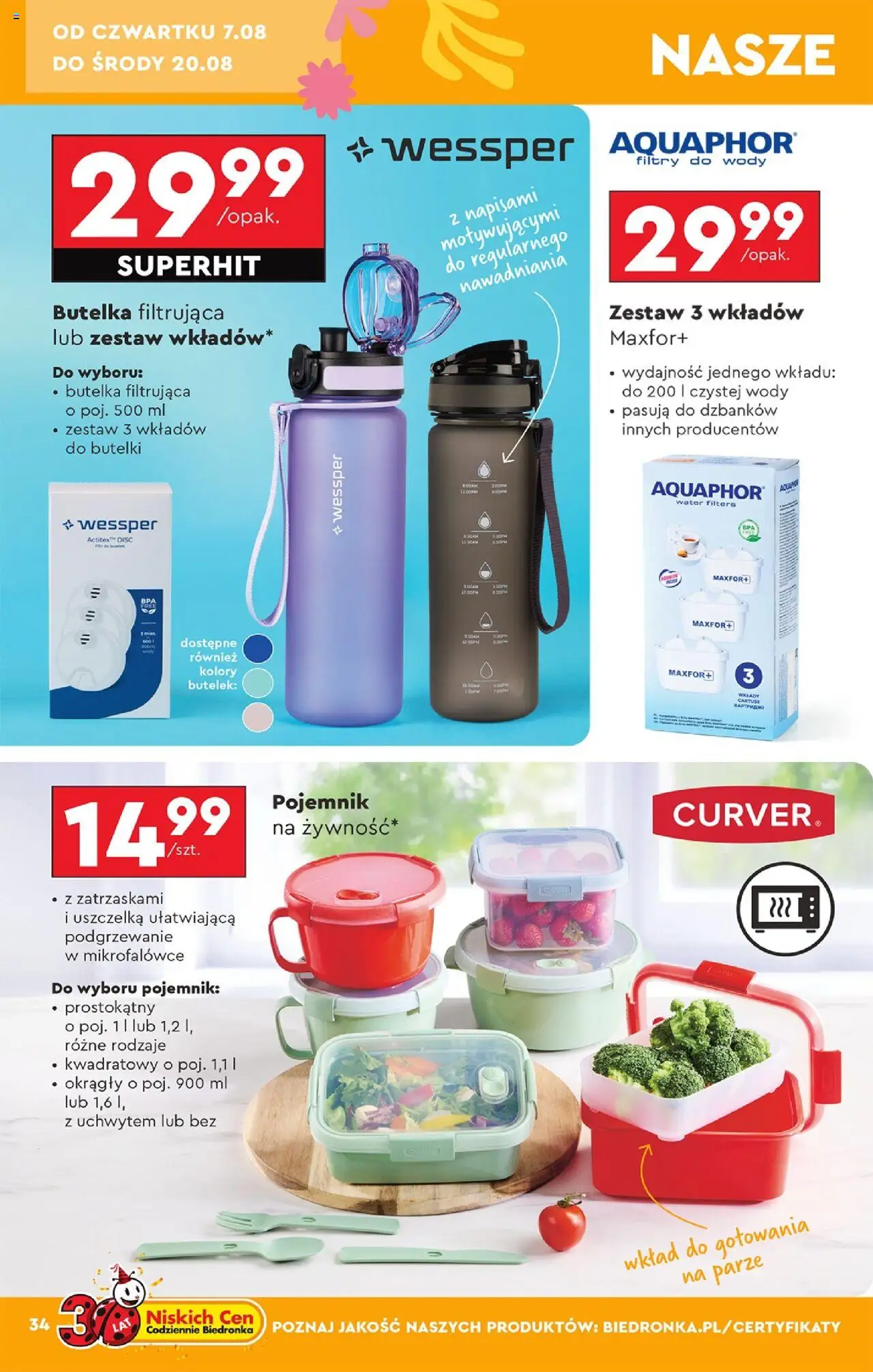 Biedronka gazetka - Hity i inspiracje od 04.08.2025 | Strona: 36
