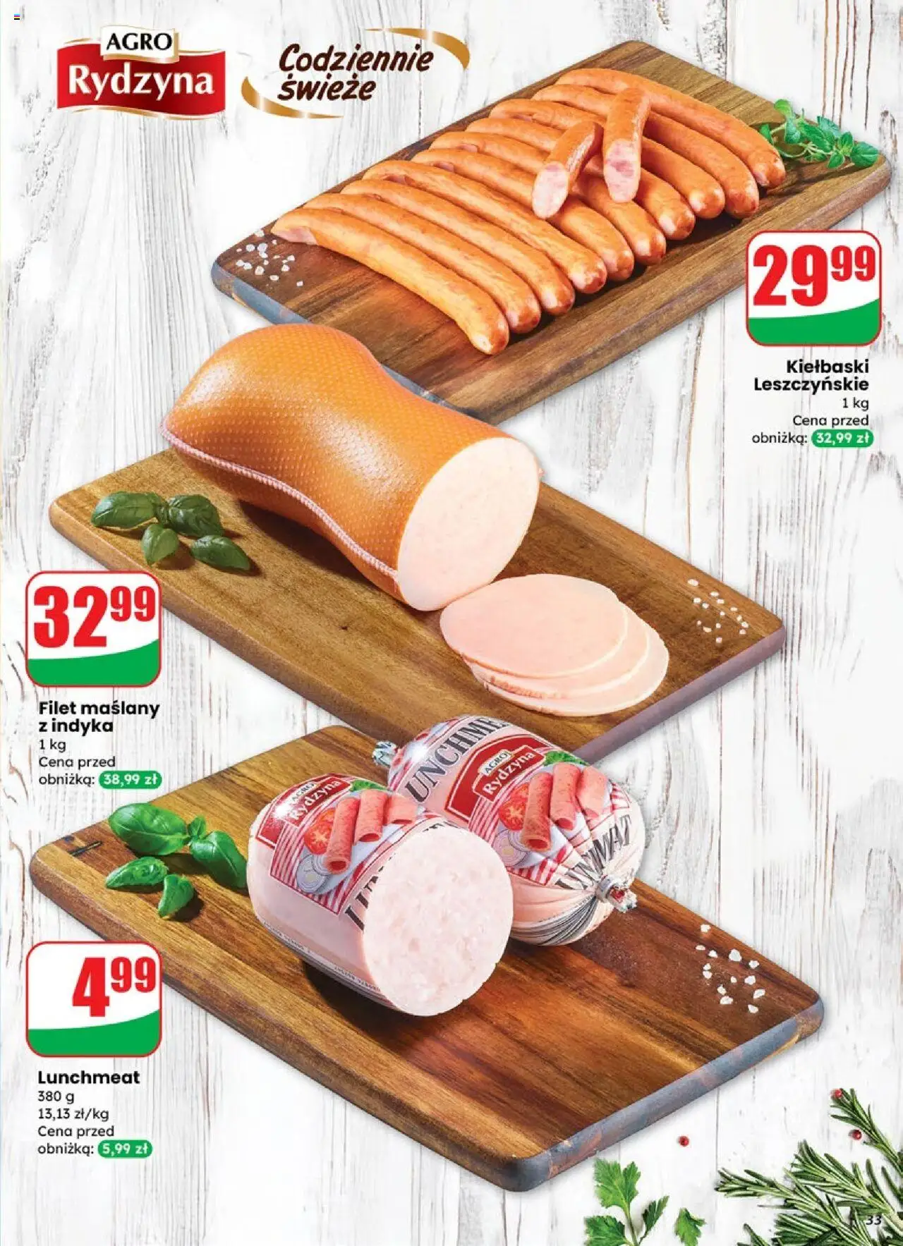 Dino Gazetka od 10.09.2025 | Strona: 33 | Produkty: Kiełbaski