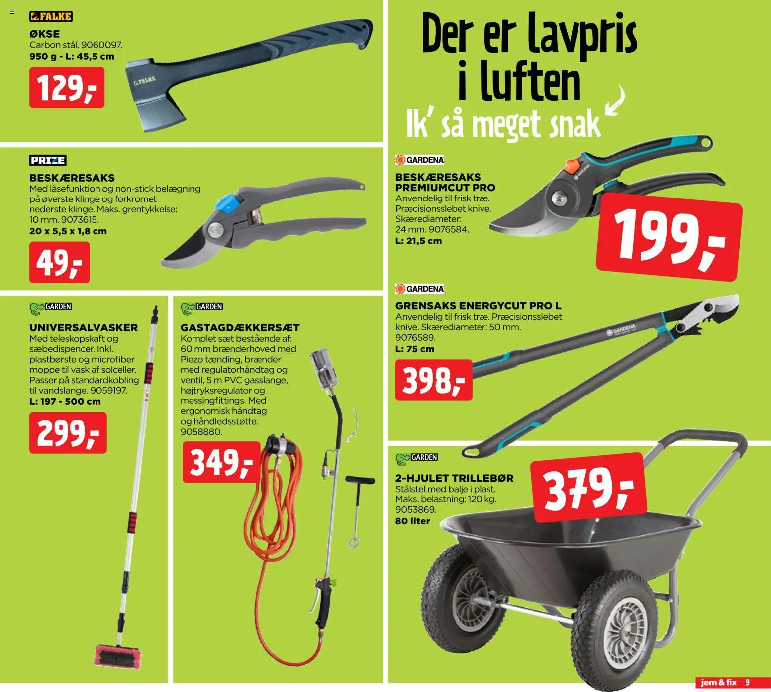 Jem & fix tilbudsavis – gyldig fra 22.03.2026 | Side: 9