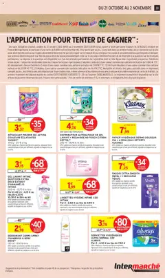 Intermarché - Prévisualisation de DÉODORANT CORPS SPRAY FRAMBOISE & ROSE, 150 ml - 18 € le litre. Offre valable sur d'autres variétés de la gamme, répondant à des caractéristiques et des prix différents, signalés en magasin ou sur le drive. valide à partir de 21.10.2025 | Page: 33 | Produits: Vodka, Body, Déodorant, Tequila