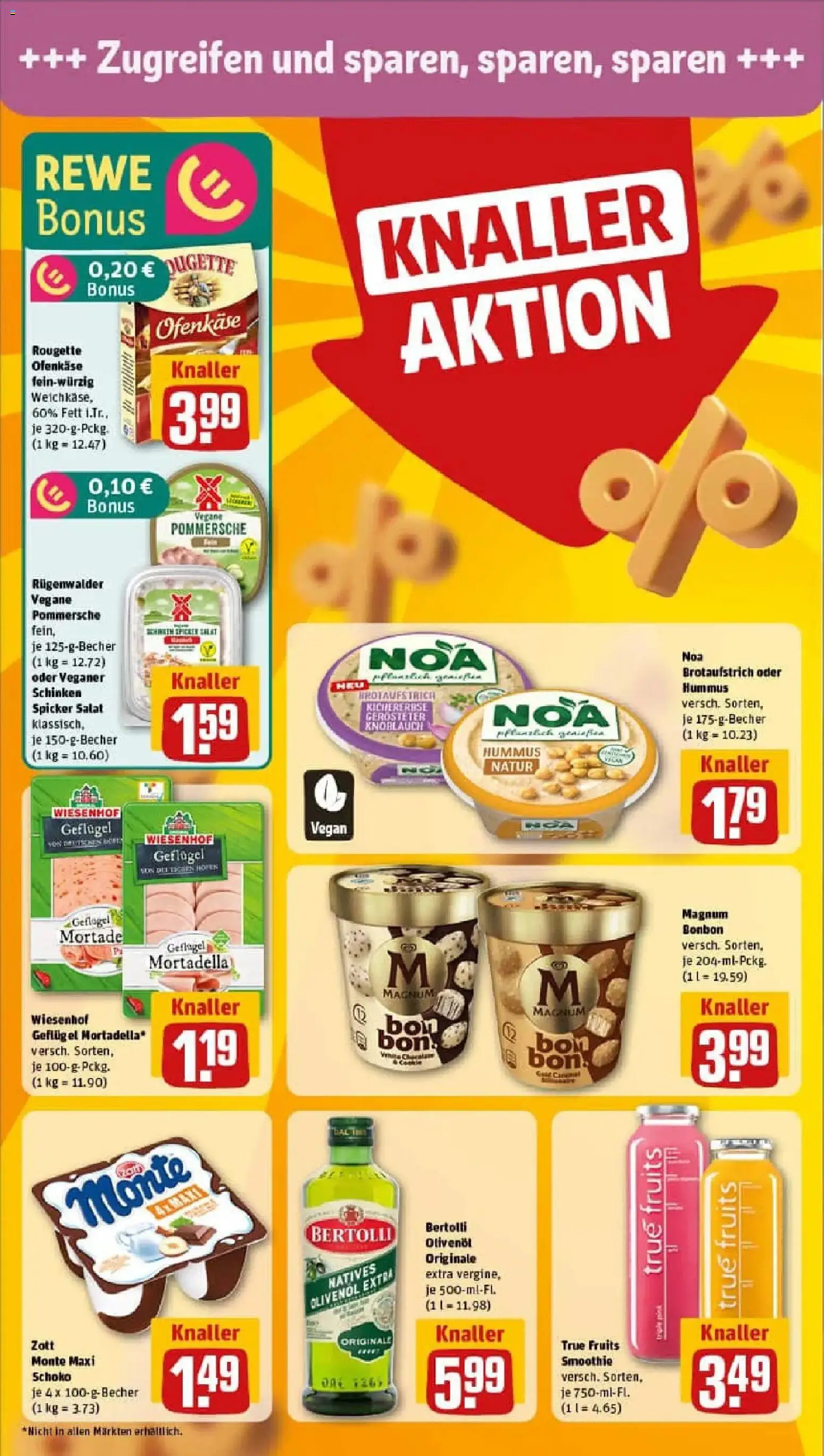 Rewe prospekt Köln / Neustadt-Süd	 – gültig ab 19.01.2026 | Seite: 4 | Produkte: Rougette ofenkase, Pudding, Knoblauch, Schinken