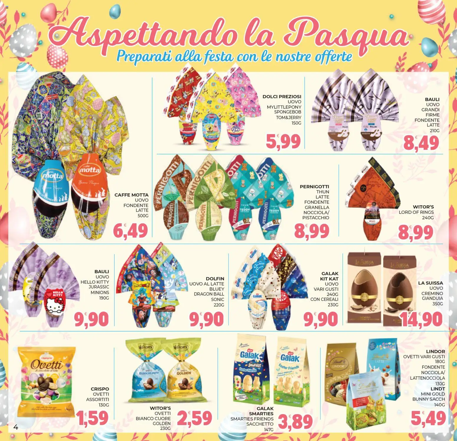 Volantino Eté del 11.03.2026 | Pagina: 4 | Prodotti: Caffè, Cereali, Latte