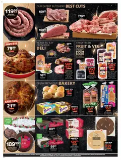 Checkers specials catalogue – valid from 08.12.2025 | Page: 2 | Products: Pó talco, Bread, Ham, Chicken