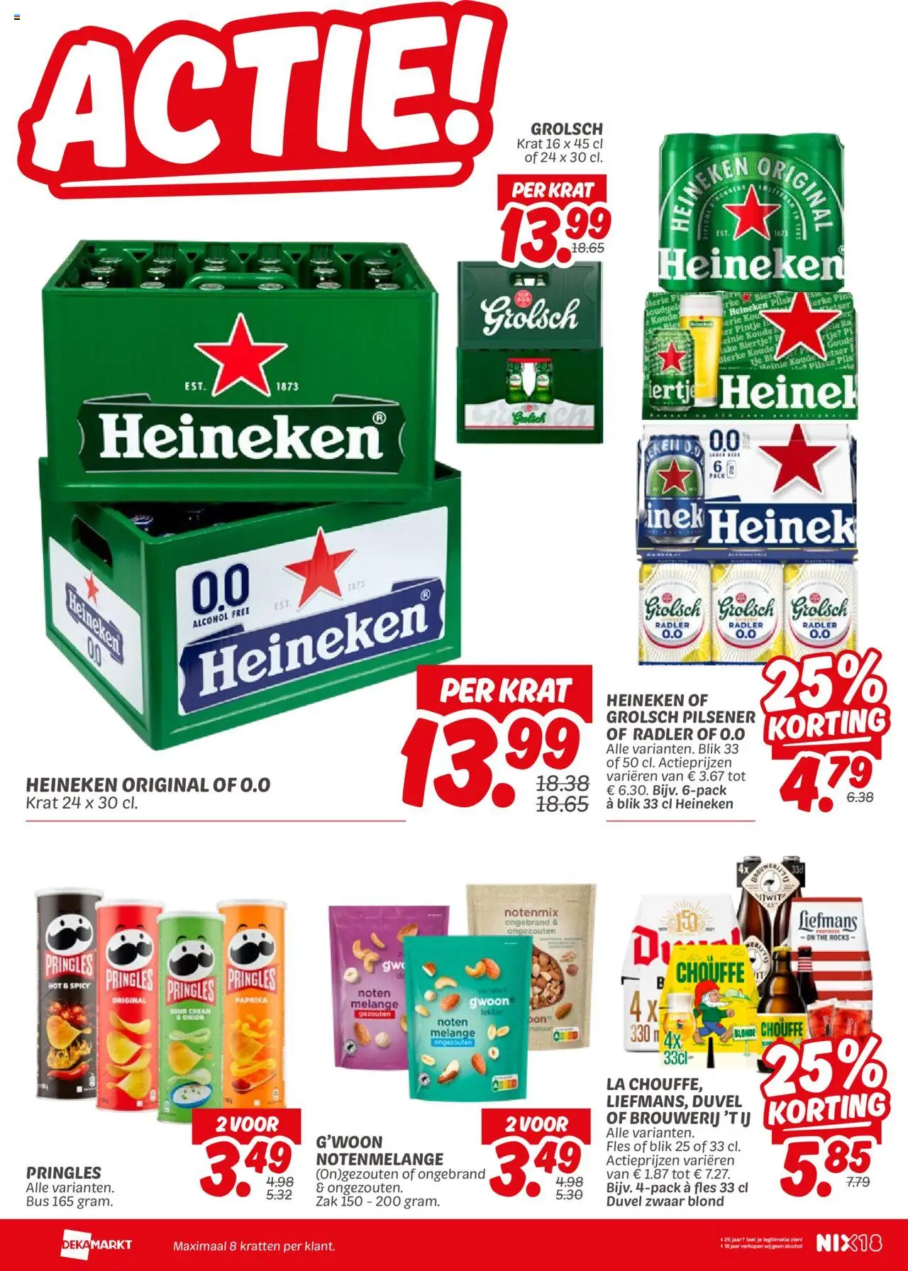 | Pagina: 22 | Producten: Noten, Pringles, La, Alcohol