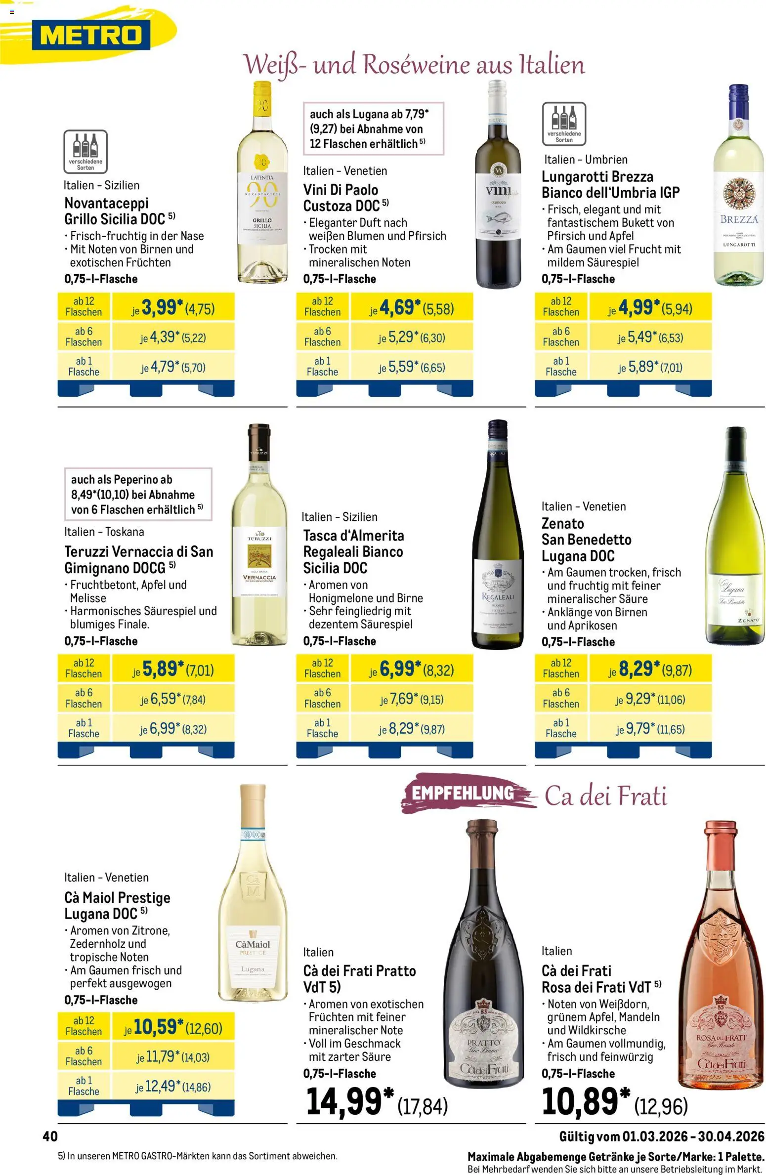 Metro Saisonkatalog Frühlings-Genuss – gültig ab 01.03.2026 | Seite: 40 | Produkte: Blumen, Duft, Äpfel, Honigmelone