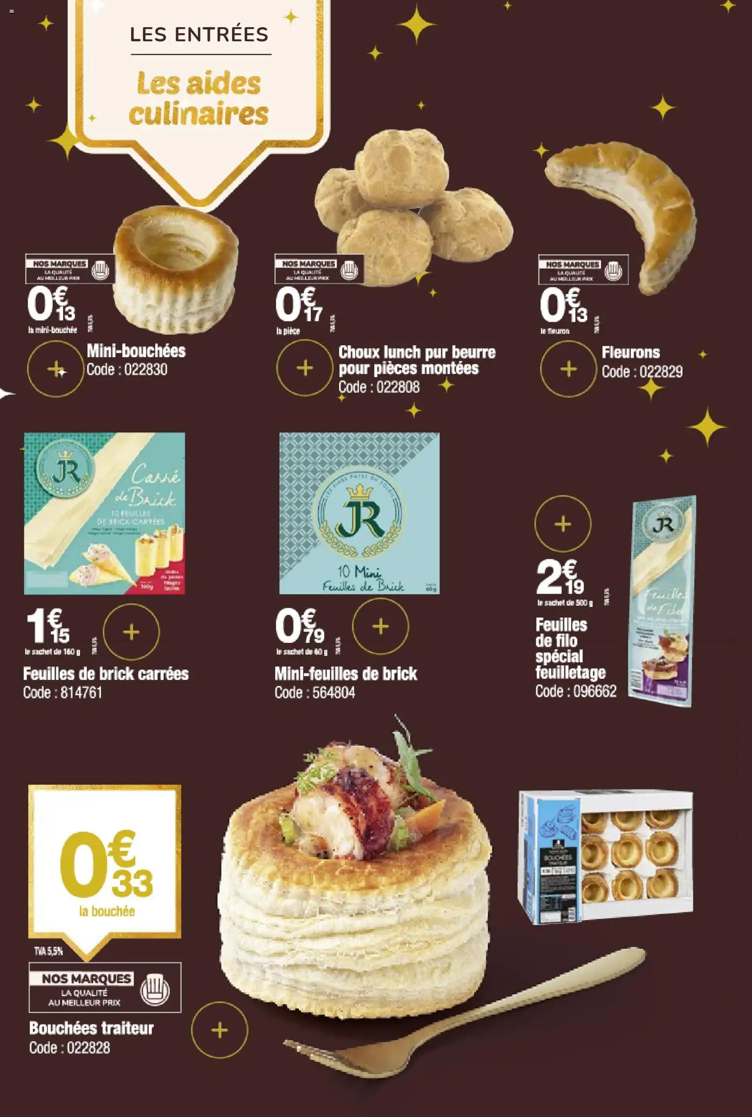 {H1} | Page: 31 | Produits: Feuilles de brick, Beurre