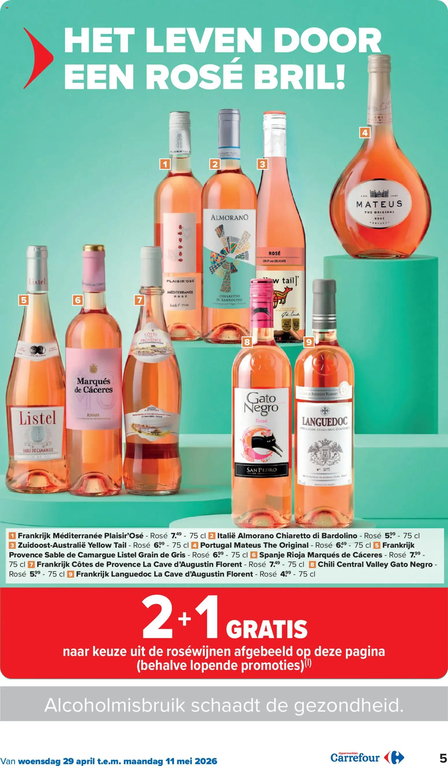 {H1} | Pagina: 5 | Producten: Bril, La