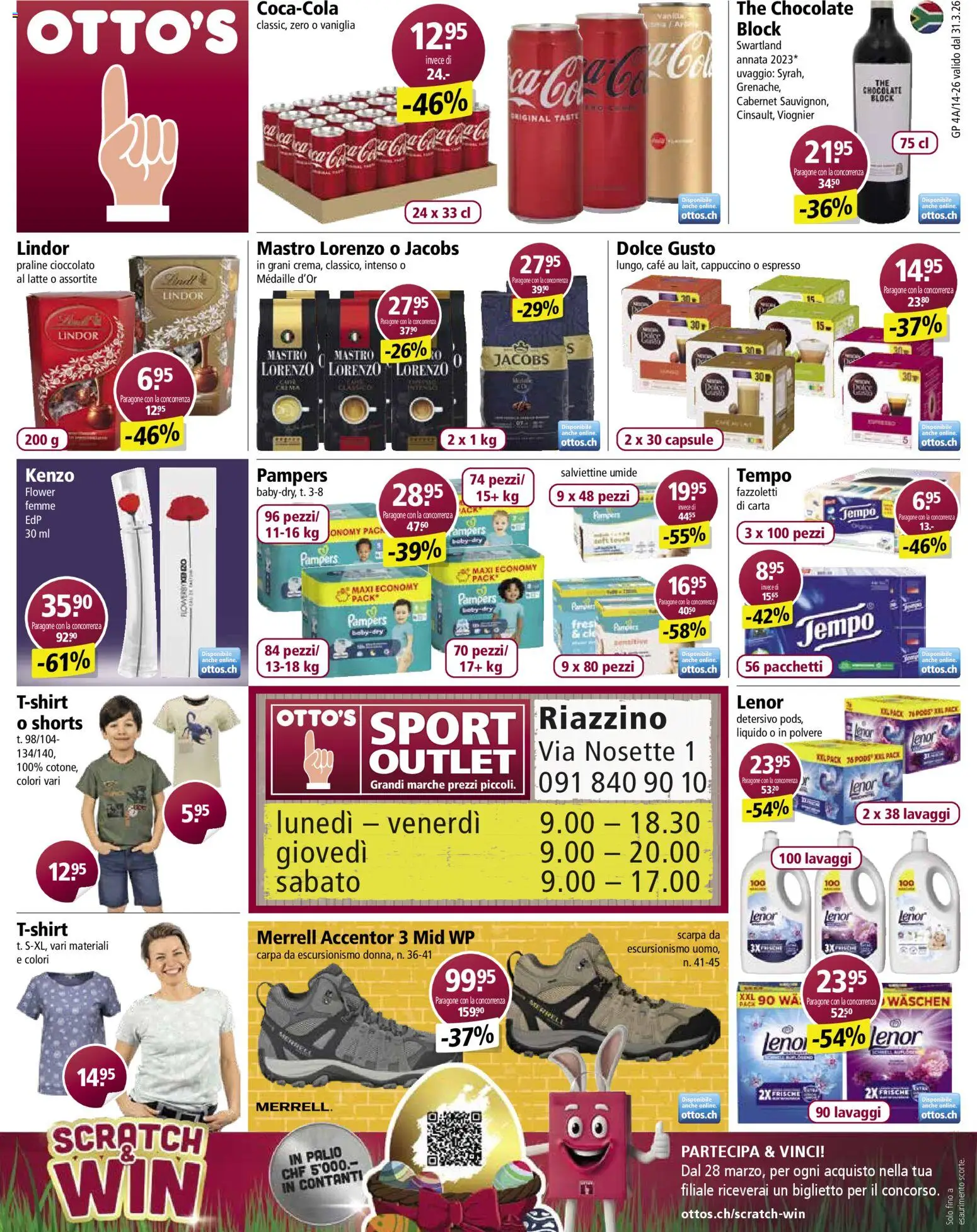 Otto's aktionen IT – gültig ab 31.03.2026 | Seite: 1 | Produkte: Pampers