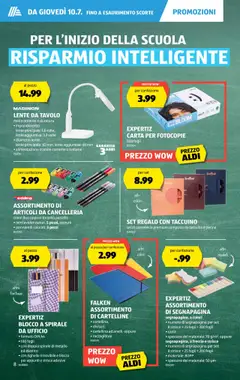 Aldi Sfoglia online il volantino ab 10.07.2025 | Seite: 8 | Produkte: Batterie, Notebook