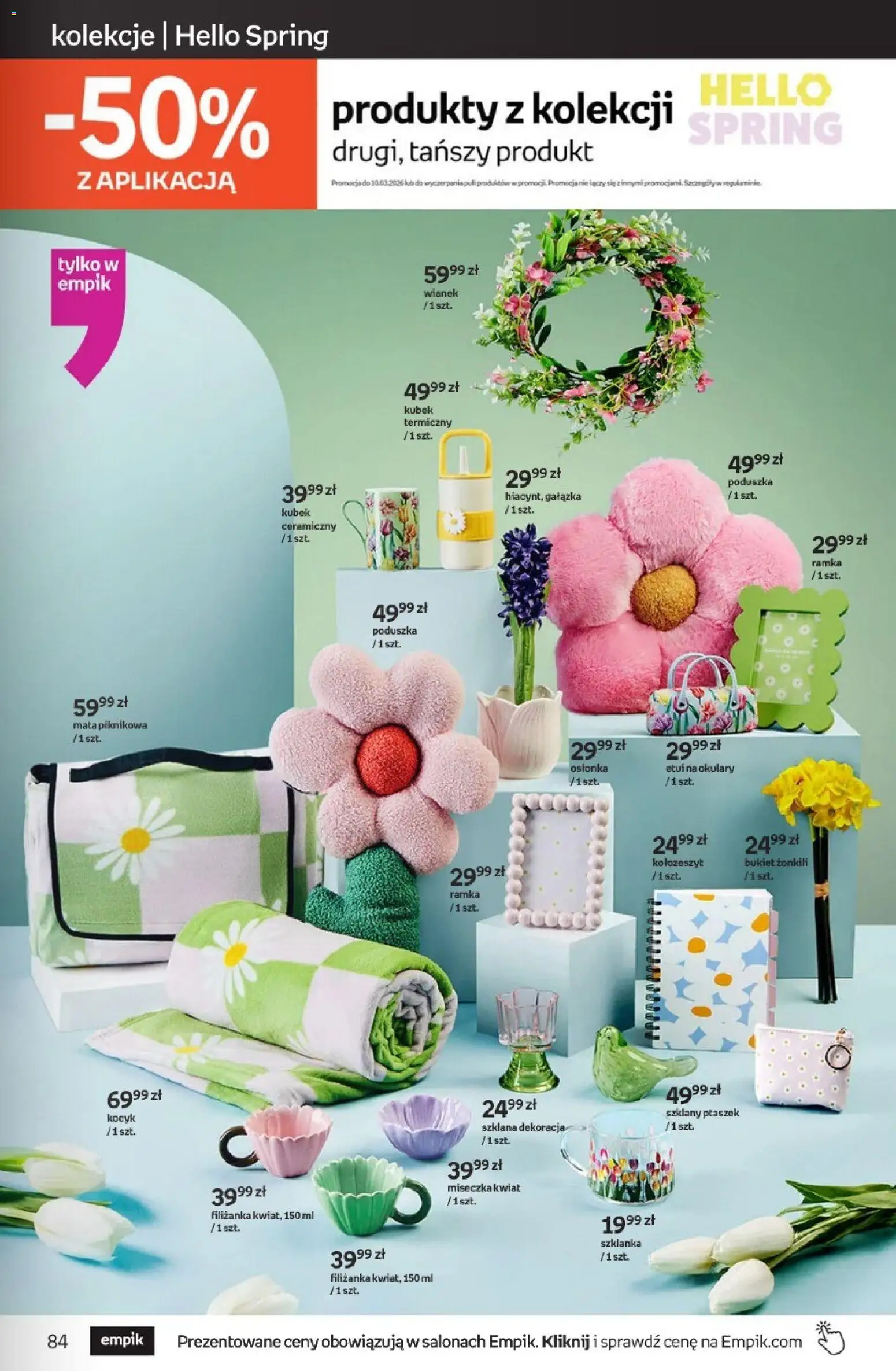 Empik promocje - Tom kultury Zabawki od 25.02.2026 | Strona: 25 | Produkty: Szklanka, Okulary, Poduszka, Ramka