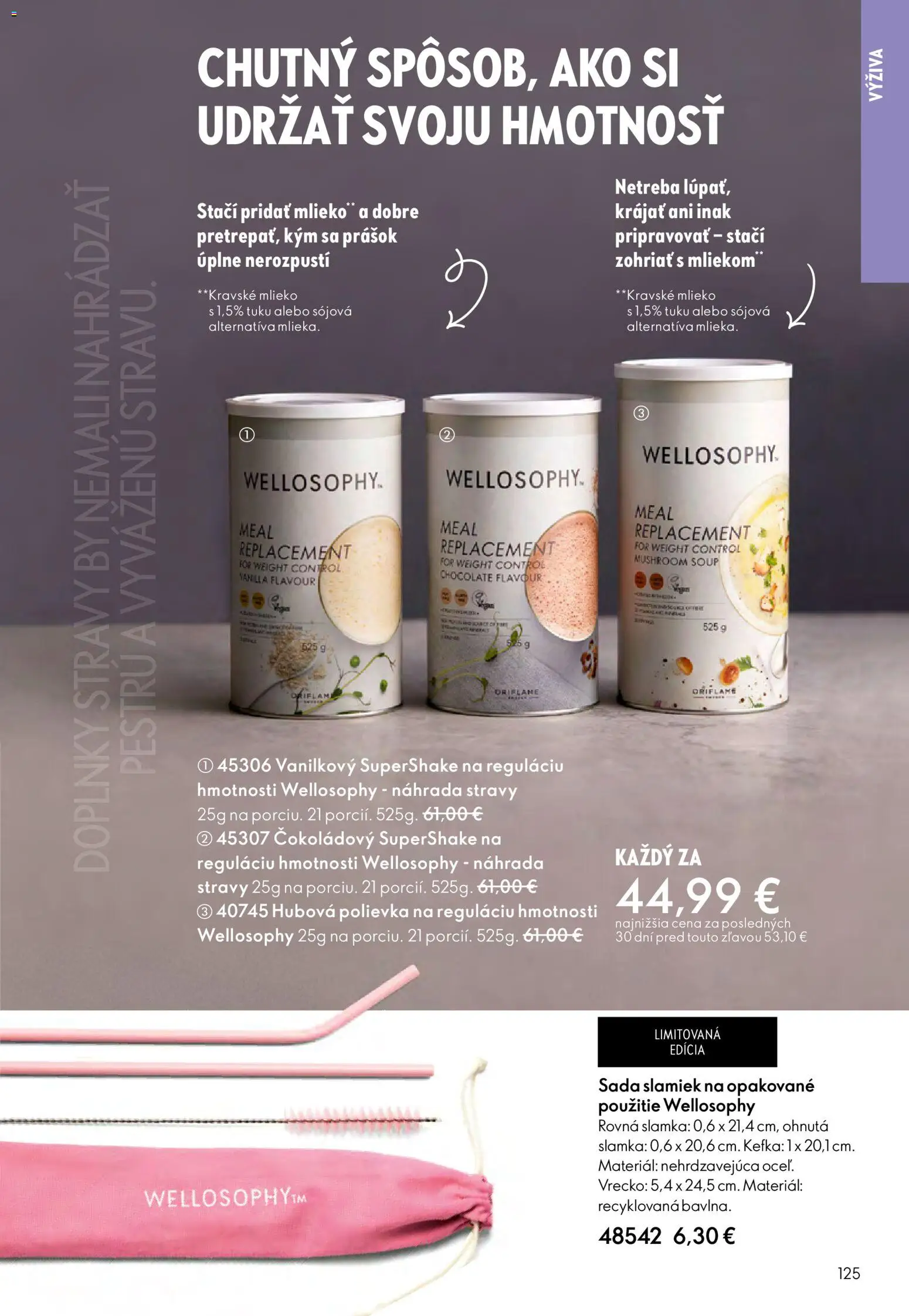Nové Oriflame akcie – leták je platný od 21.01.2026 | Strana: 125 | Produkty: Mlieko