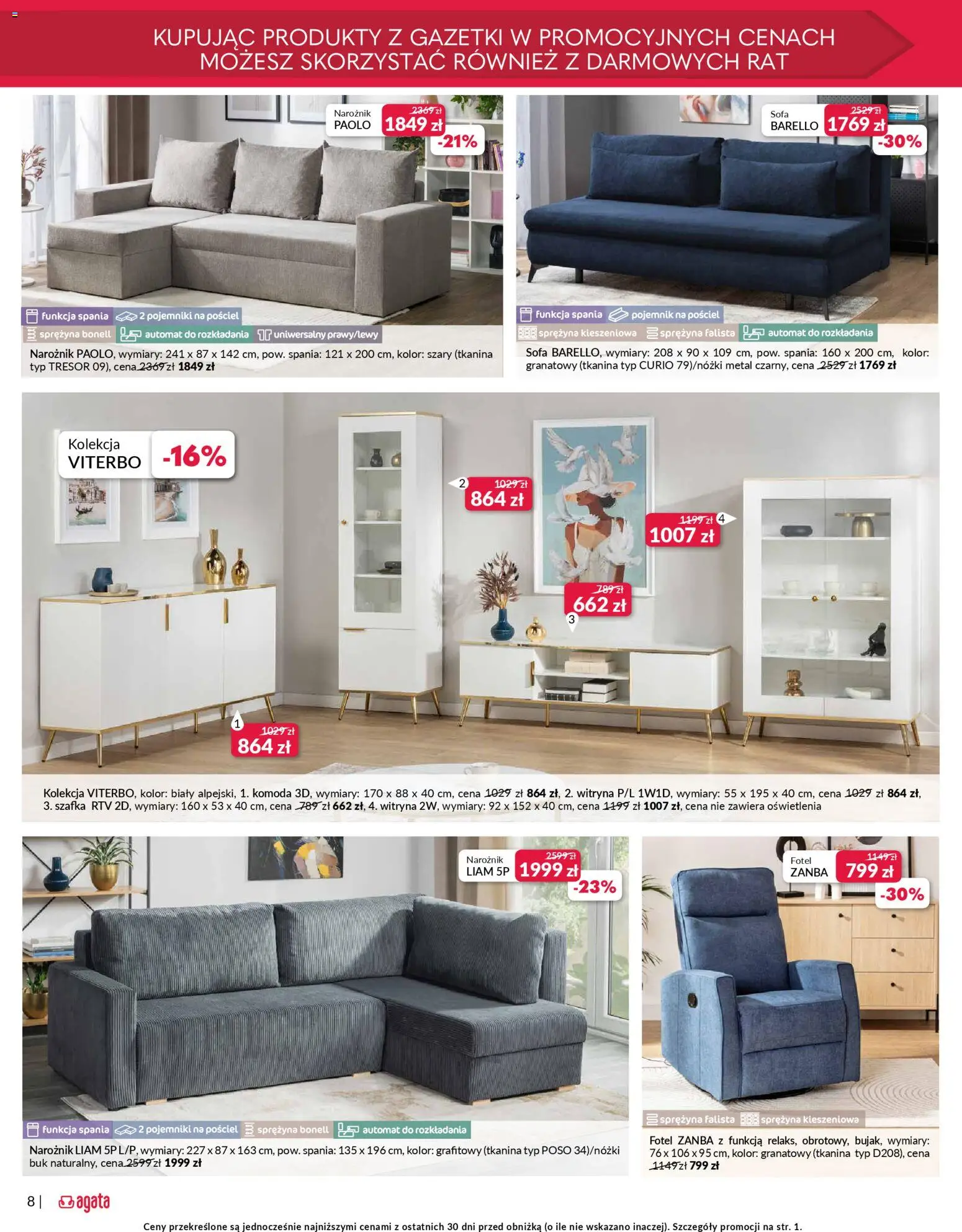 Salony Agata gazetka od 09.04.2026 | Strona: 8