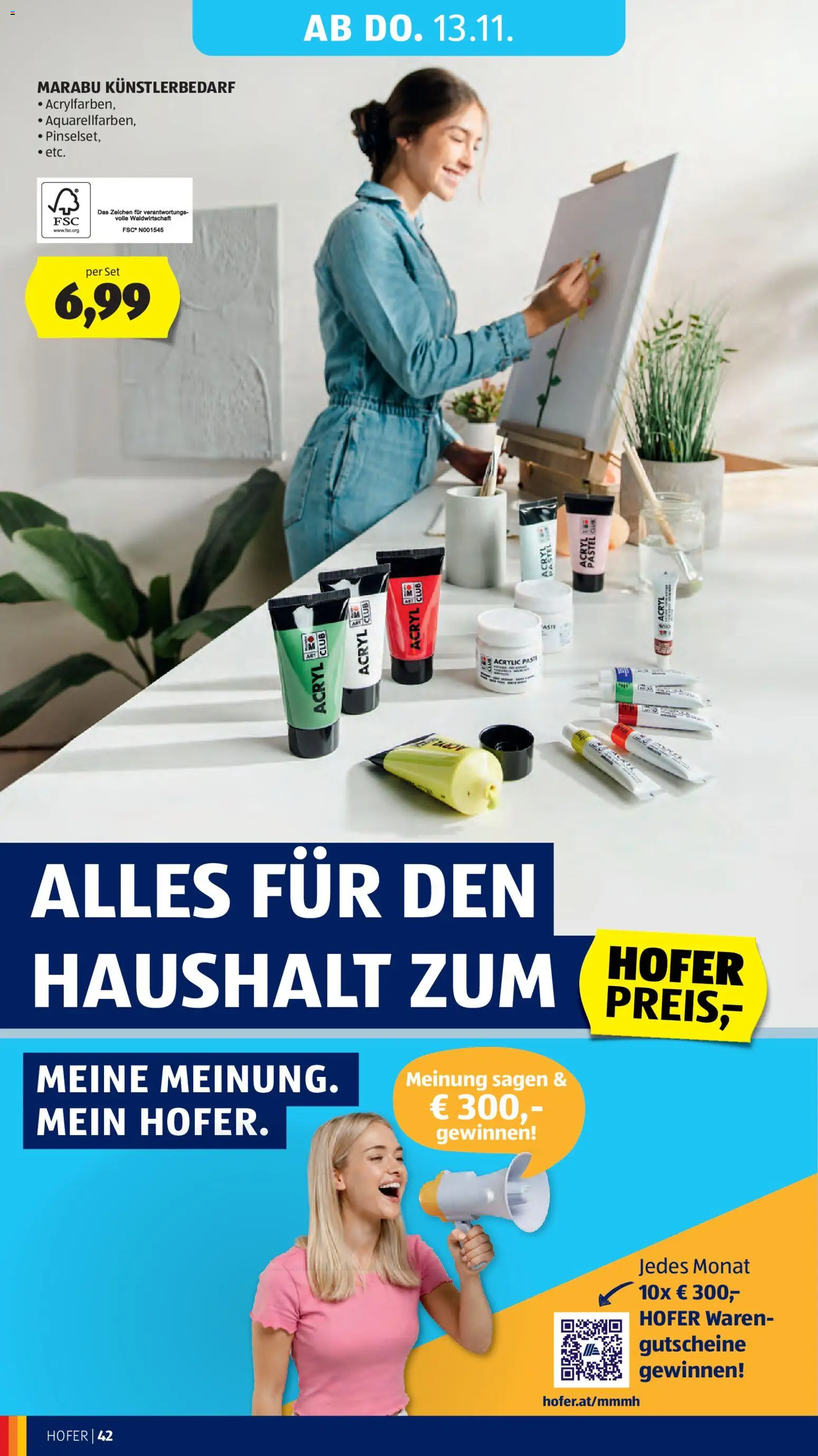 Hofer AT akciós ujság - amely érvényes a következő dátumtól: 07.11.2025 | Oldal: 48