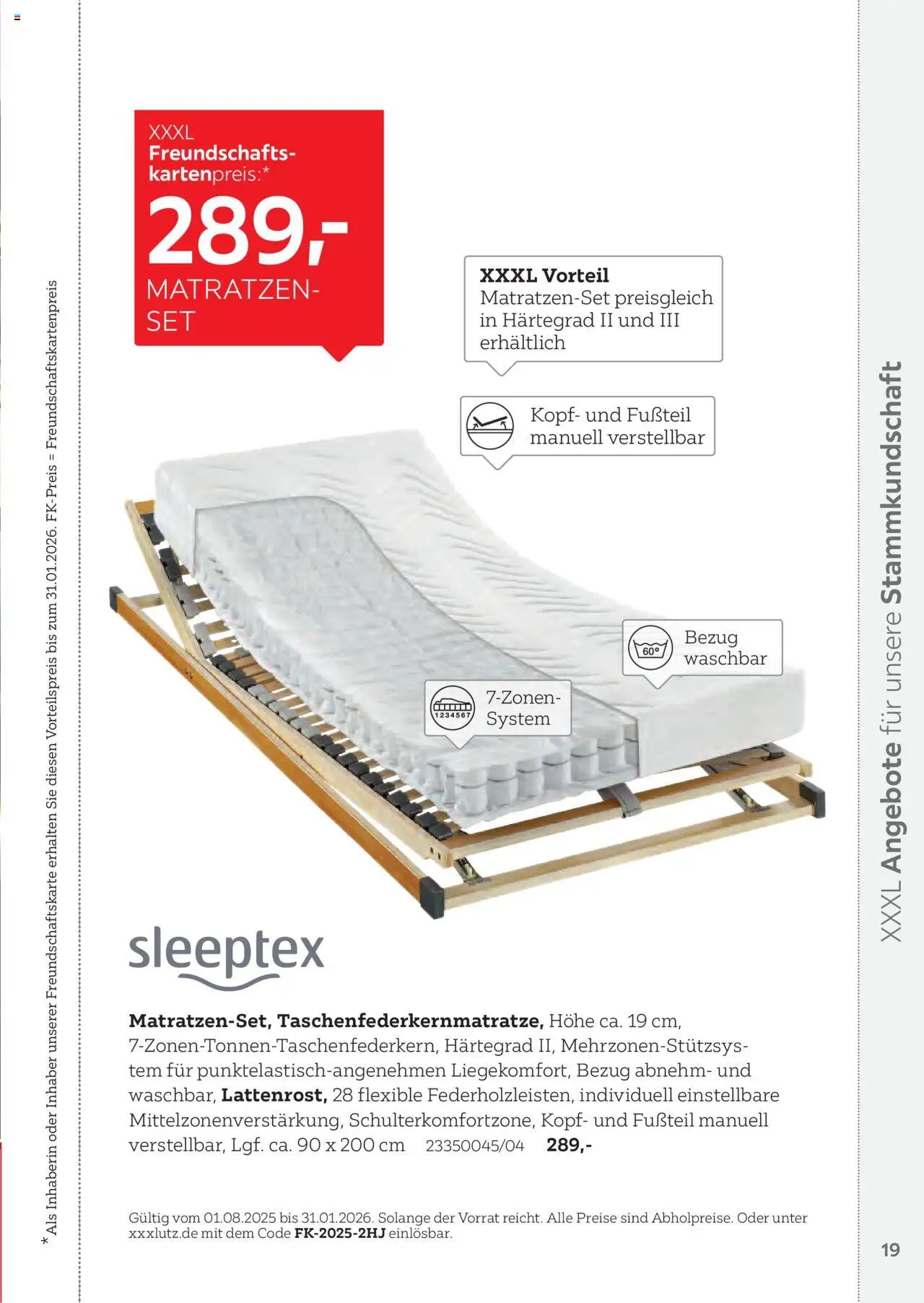 XXXL Lutz Freundschaftskartenjournal - gültig ab dem 01.08.2025 | Seite: 19