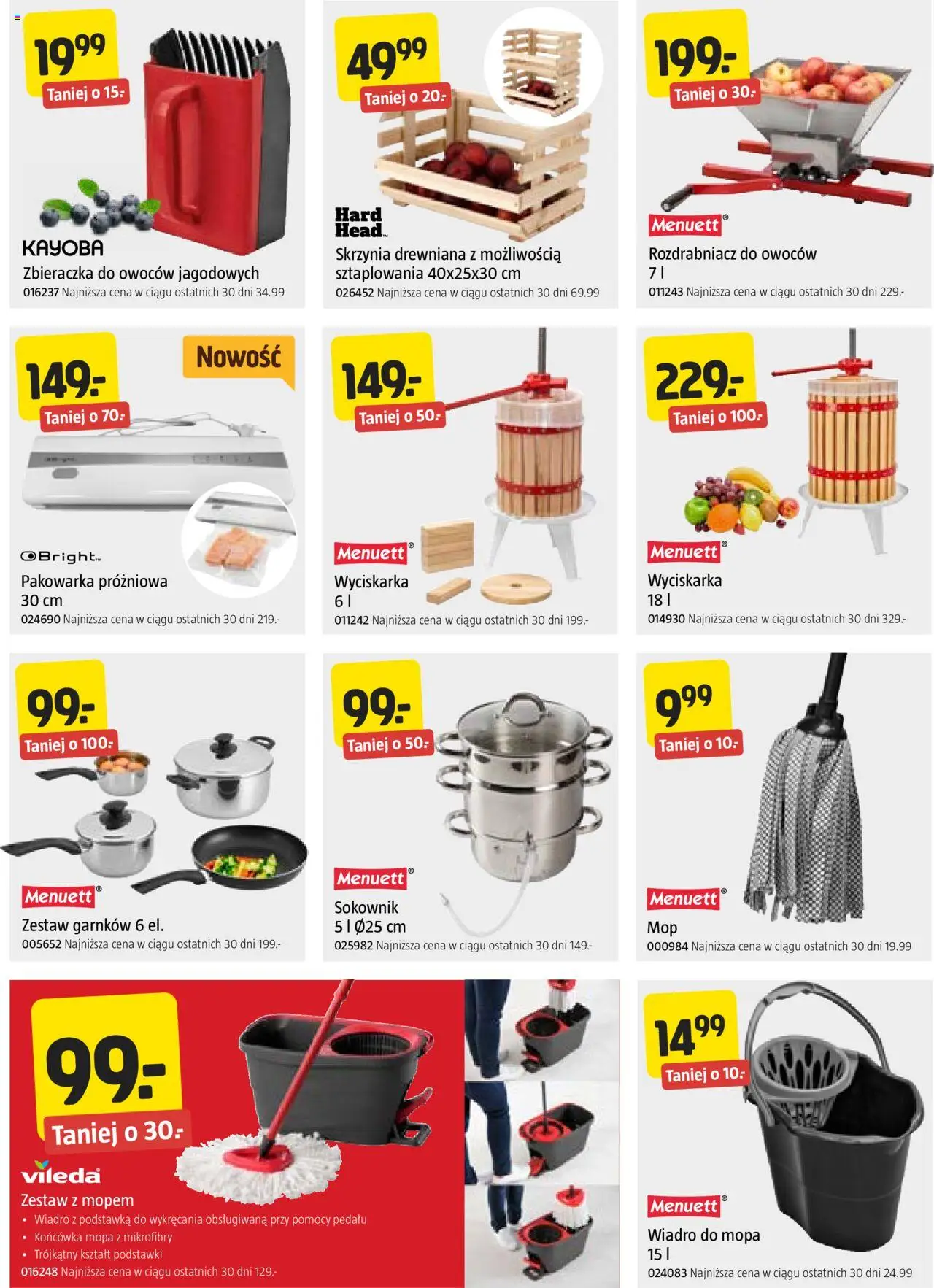 Jula Gazetka od 07.08.2025 | Strona: 7 | Produkty: Wyciskarka, Sokownik