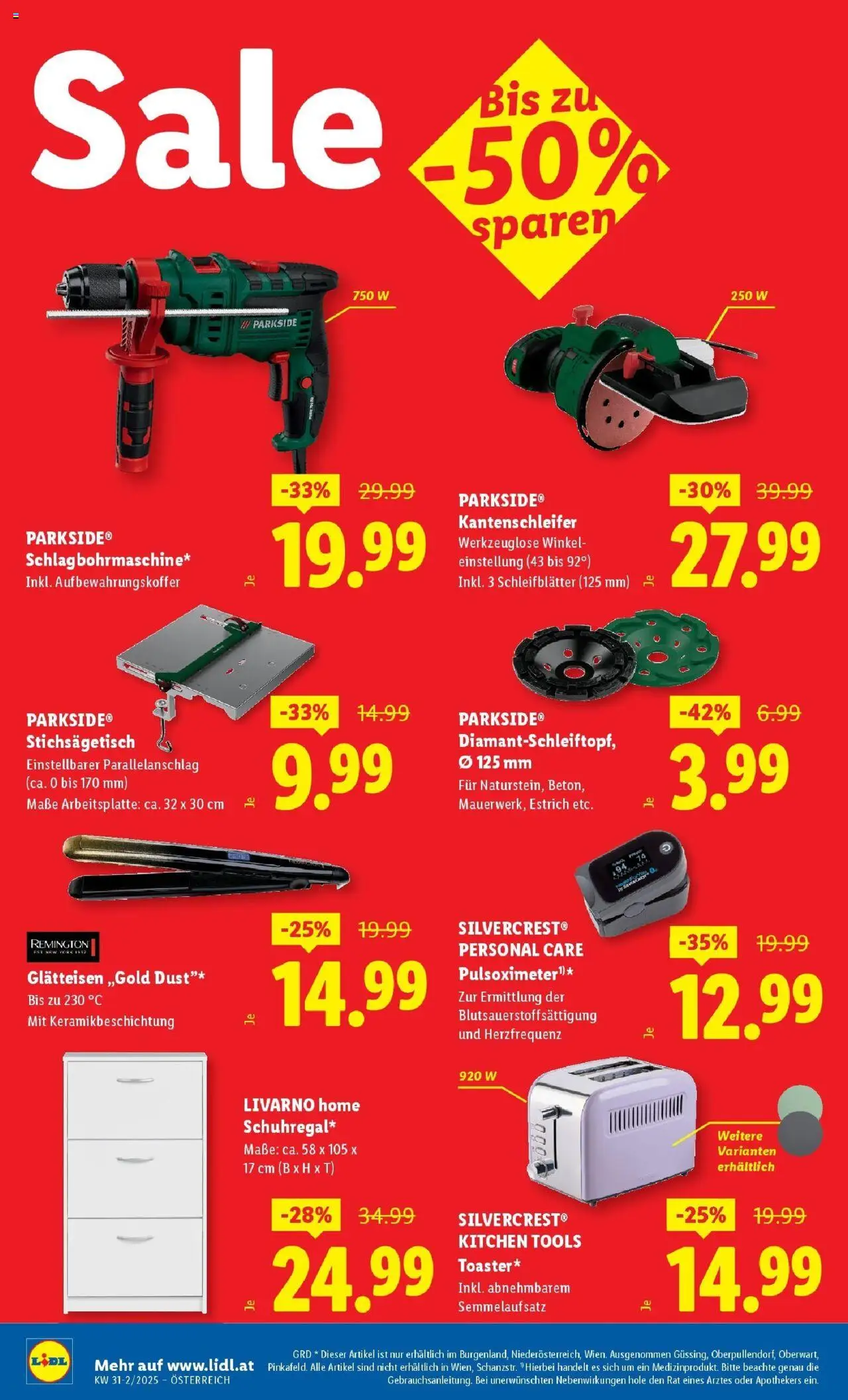 Lidl Flugblatt - Wien, Langenzersdorf, Zwettl gültig ab 31.07.2025 | Seite: 16