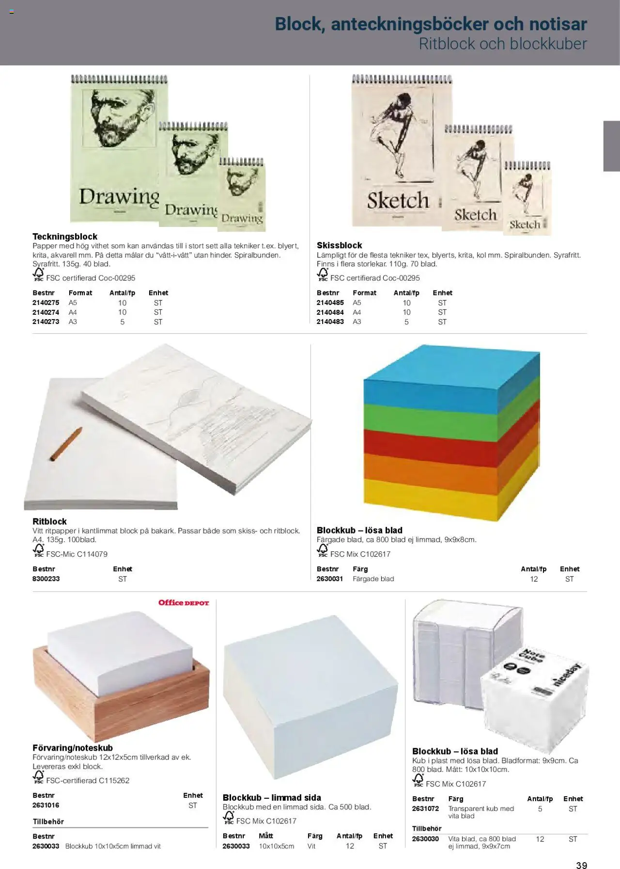 Office Depot reklamblad aktuell från 01.02.2025 | Sida: 41 | Produkter: Papper