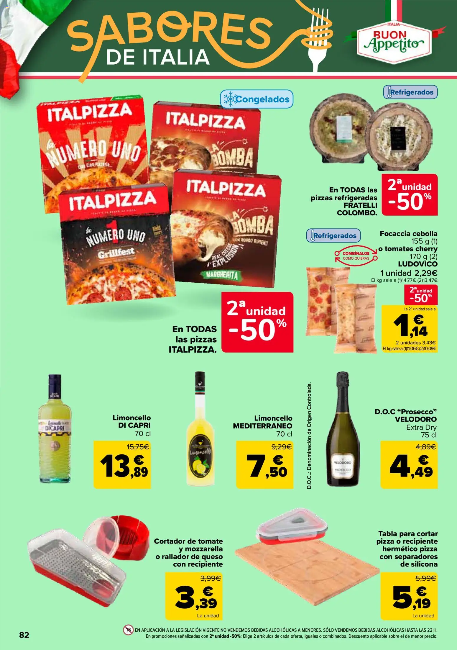 Carrefour folleto │ válido desde el 15.01.2026 | Página: 22 | Productos: Queso, Pizza, Tomates, Ρυζογκοφρέτα