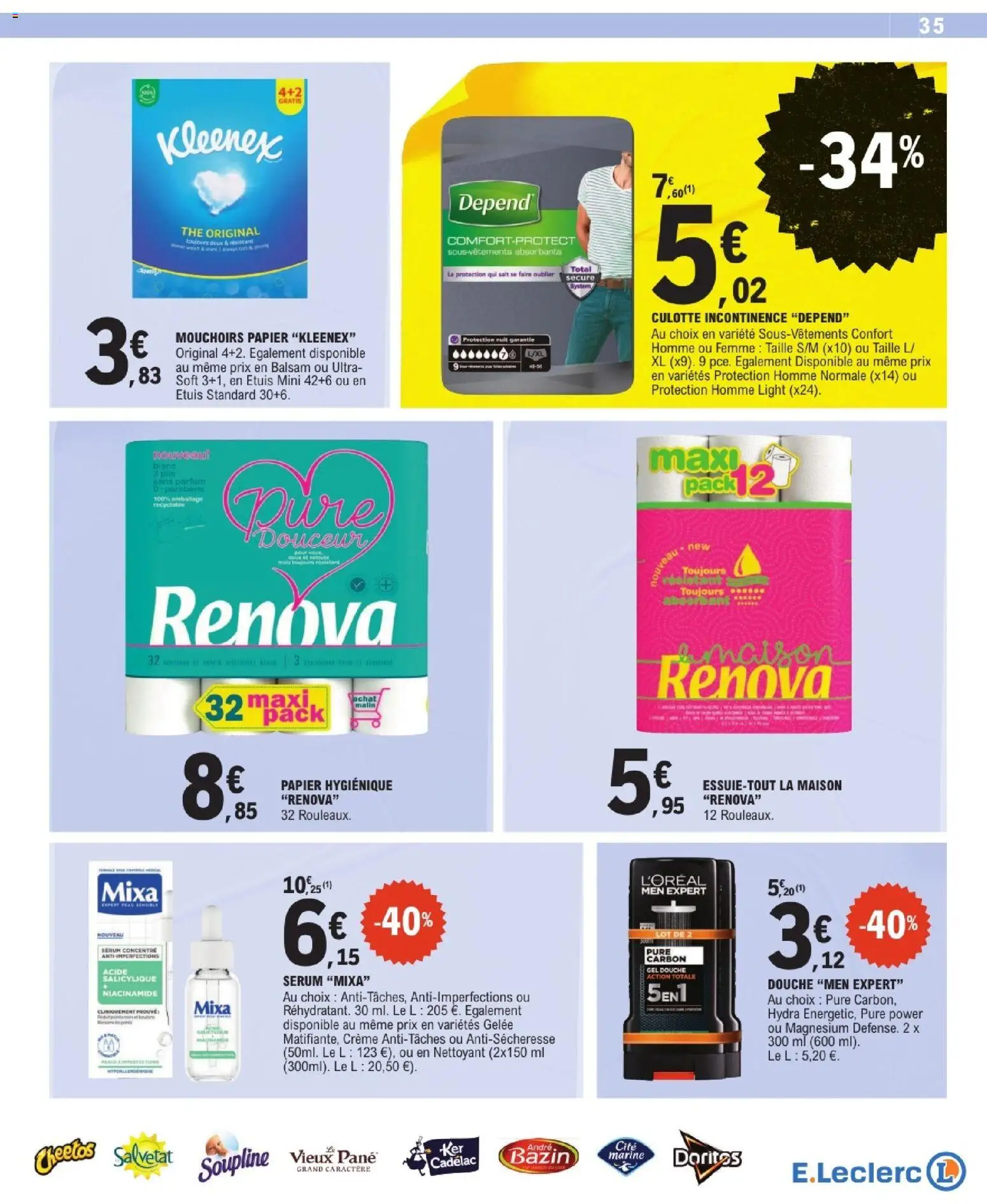 {H1} | Page: 35 | Produits: Parfum, Gel douche, Gelée, Crème