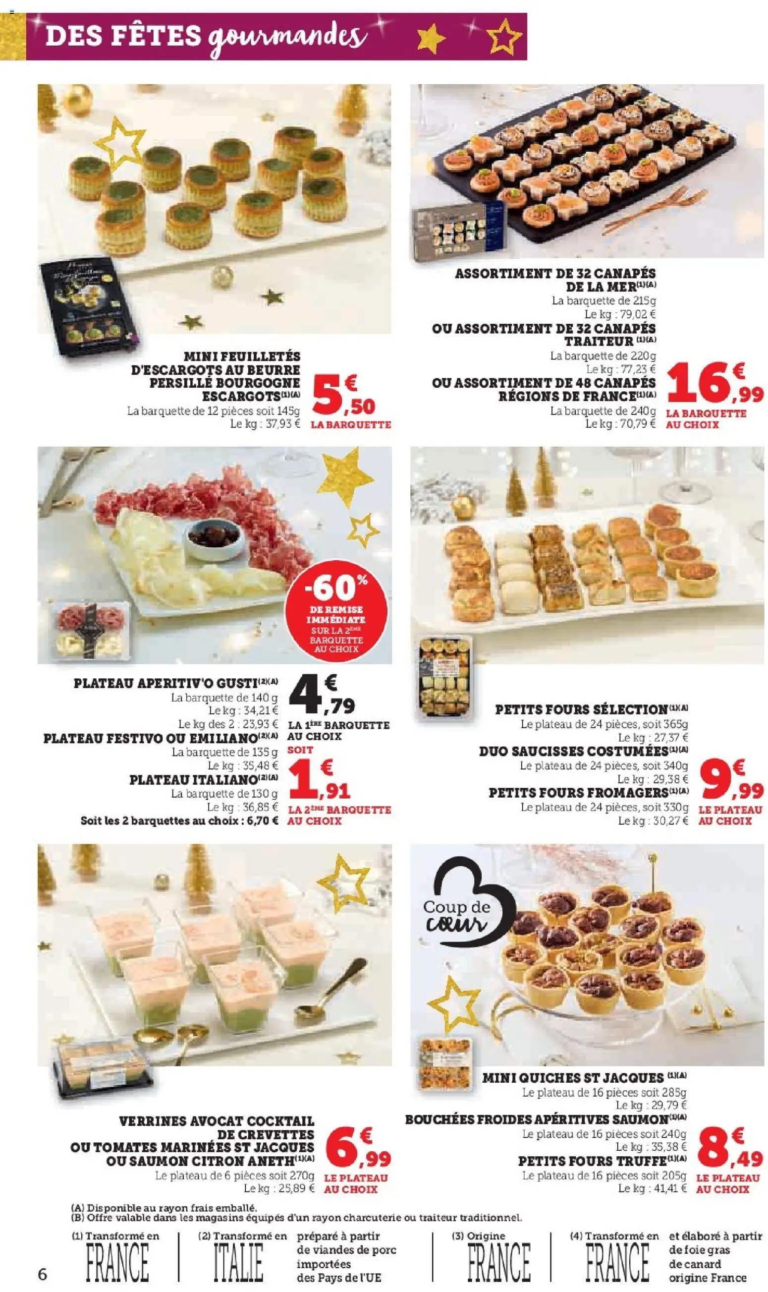 {H1} | Page: 6 | Produits: Avocat, Citron, Verrines, Beurre