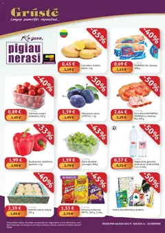 GRUSTE leidinys galioja nuo 11.09.2025