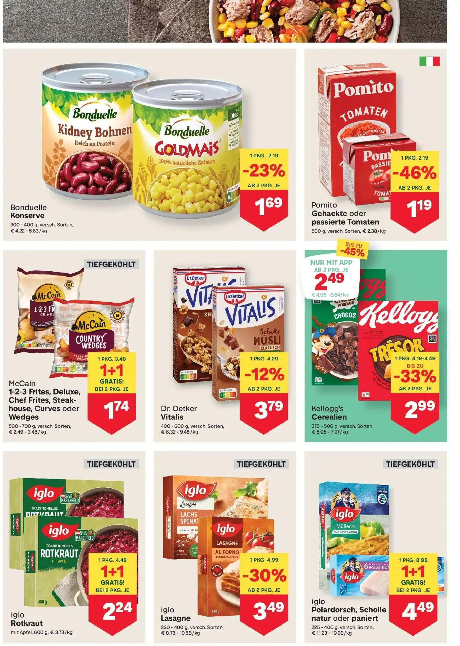 MPREIS Pfunds gültig ab 06.11.2025 | Seite: 8 | Produkte: Pasta, Äpfel, Tomaten