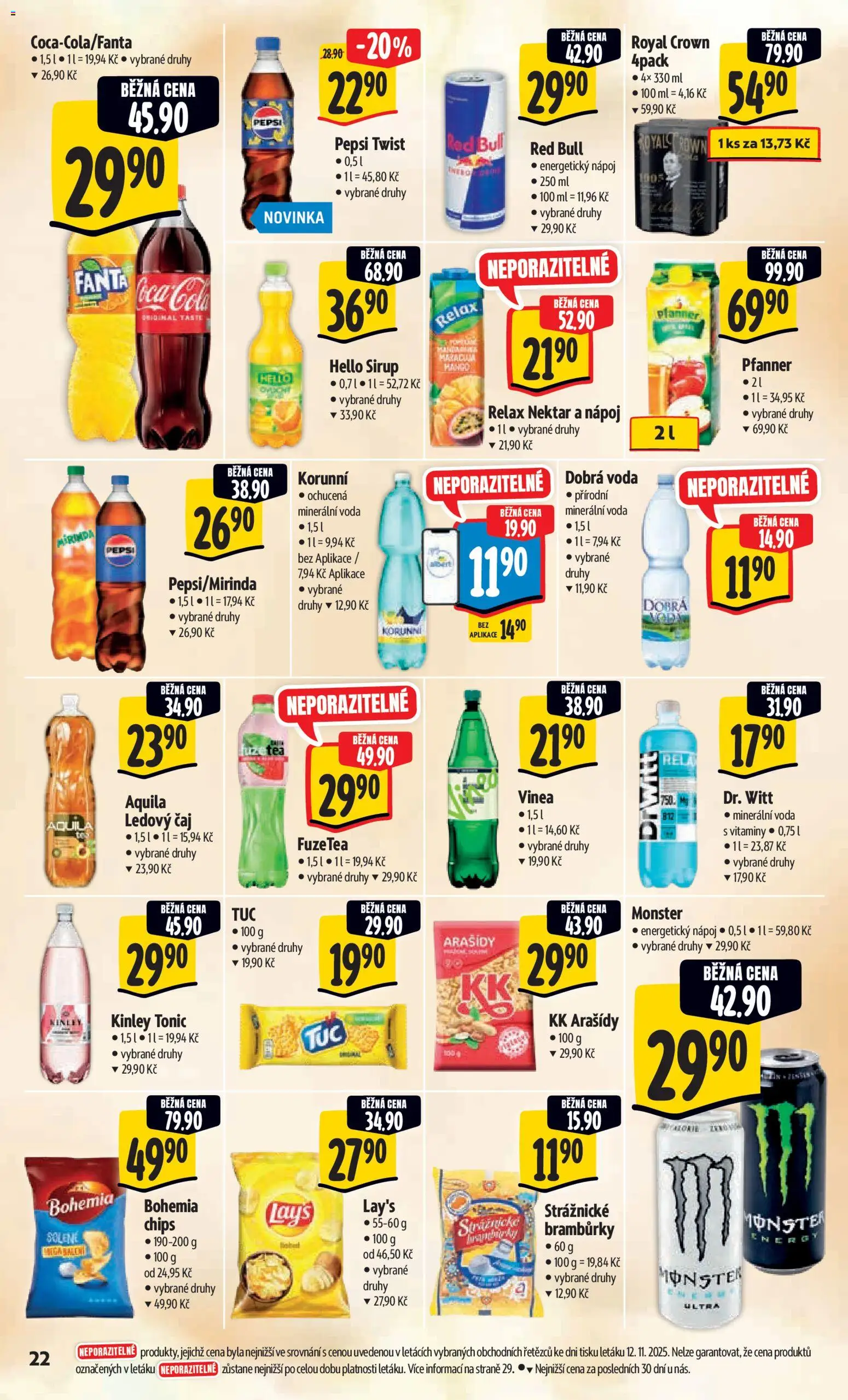 Albert leták - Hypermarket od 19.11.2025 | Strana: 31 | Produkty: Strážnické brambůrky, Coca cola, Energetický nápoj, Lay's