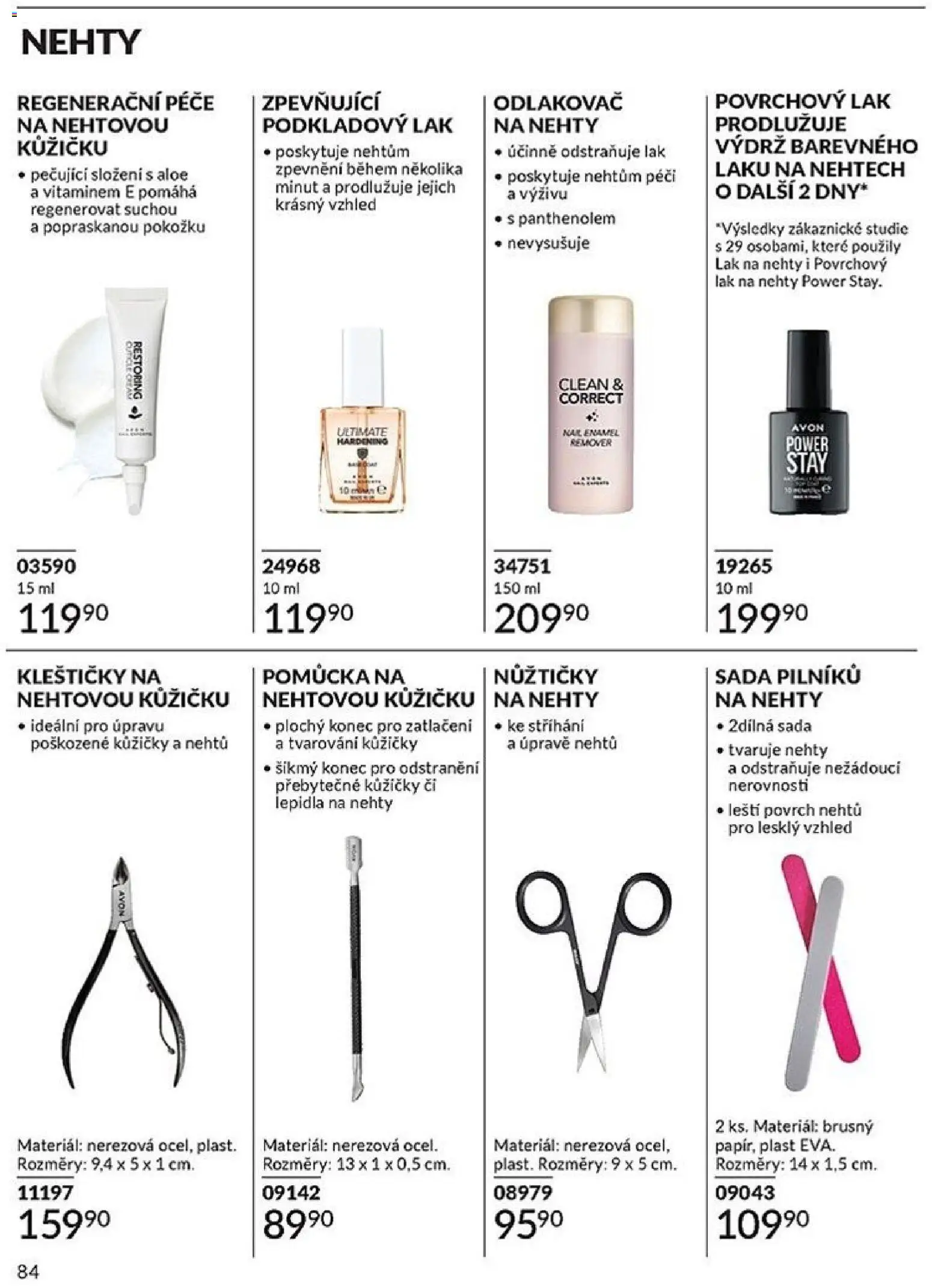 Avon Black Friday od 01.11.2025 | Strana: 84 | Produkty: Nehty, Lak na nehty