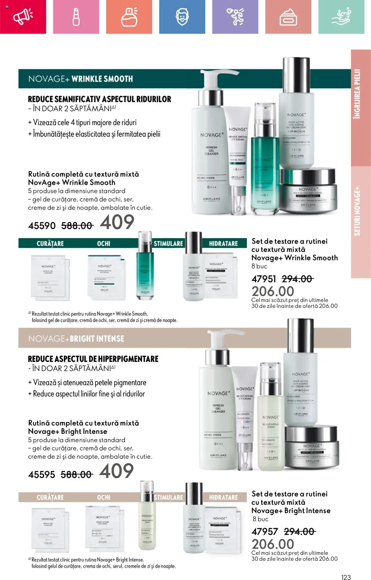 Noul catalog Oriflame – valabil de la 06.07.2025 | Pagină: 123 | Produse: Cremă de zi, Cremă