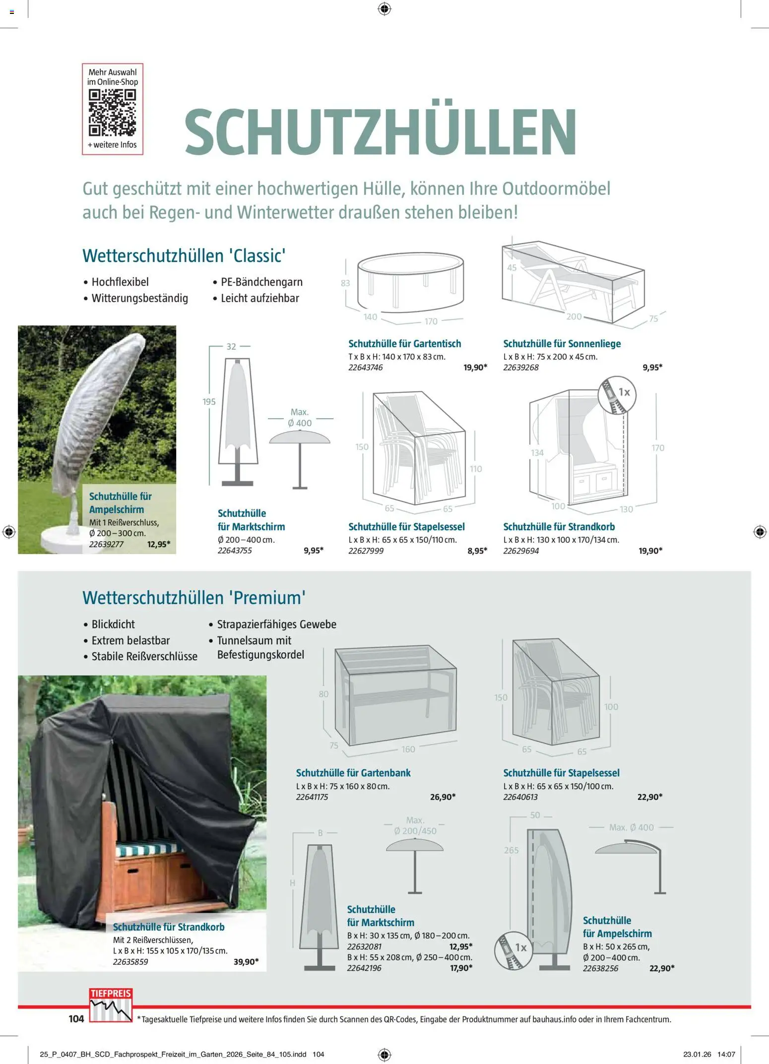 Bauhaus Freizeit im Garten gültig ab 01.05.2026 | Seite: 104