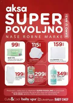 Aksa super povoljno - pregled Aksa kataloga - važi od 17.10.2025
