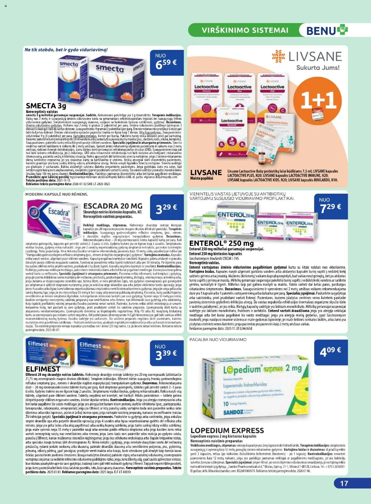 BENU akcijos nuo 01.02.2026 | Puslapis: 17