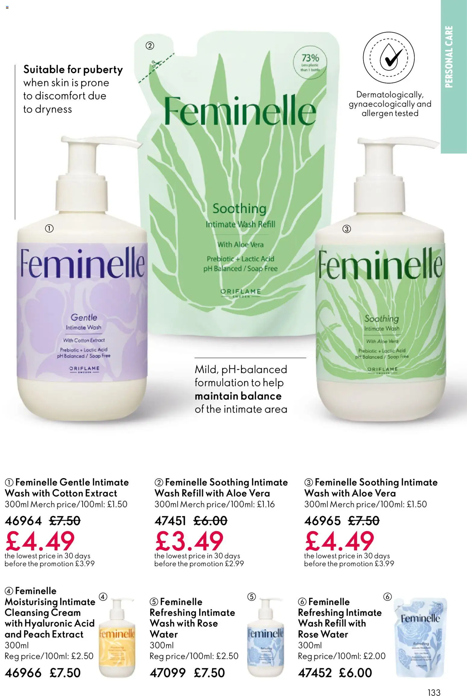 {H1} | Page: 133 | Products: Soap, Cream