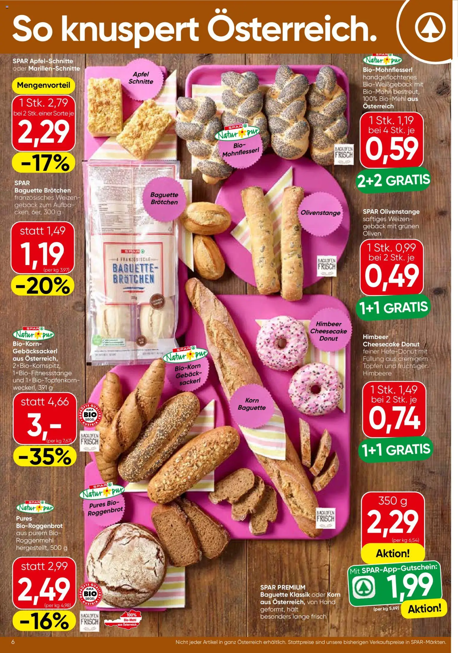 Spar Flugblatt - Oberösterreich gültig ab 16.04.2026 | Seite: 6 | Produkte: Himbeere, Jääkaappipakastin, Szeder, Äpfel