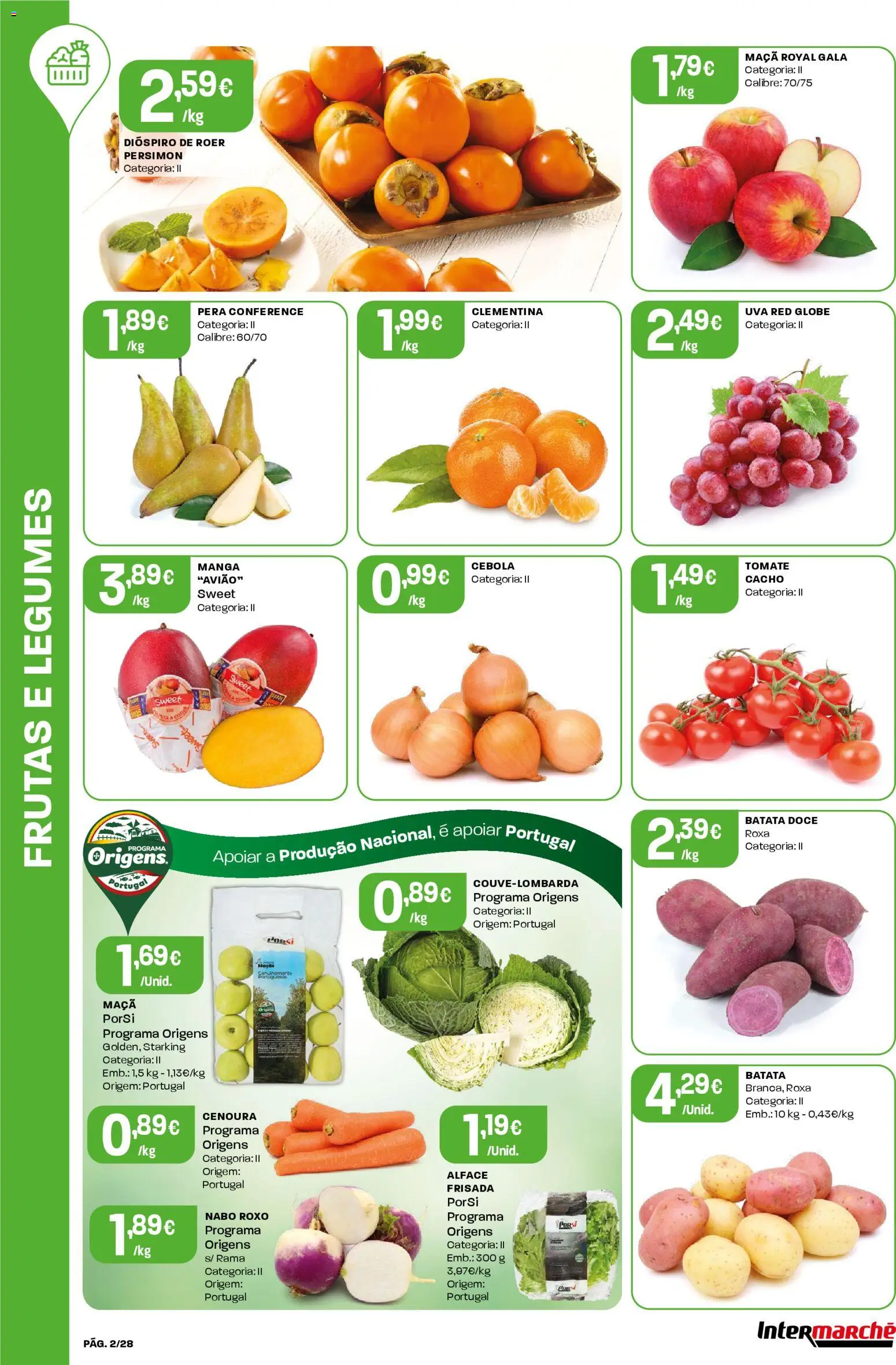 Intermarché Black Friday │ válido de 27.11.2025 | Página: 2 | Produtos: Cebola, Tomate, Cenoura, Alface