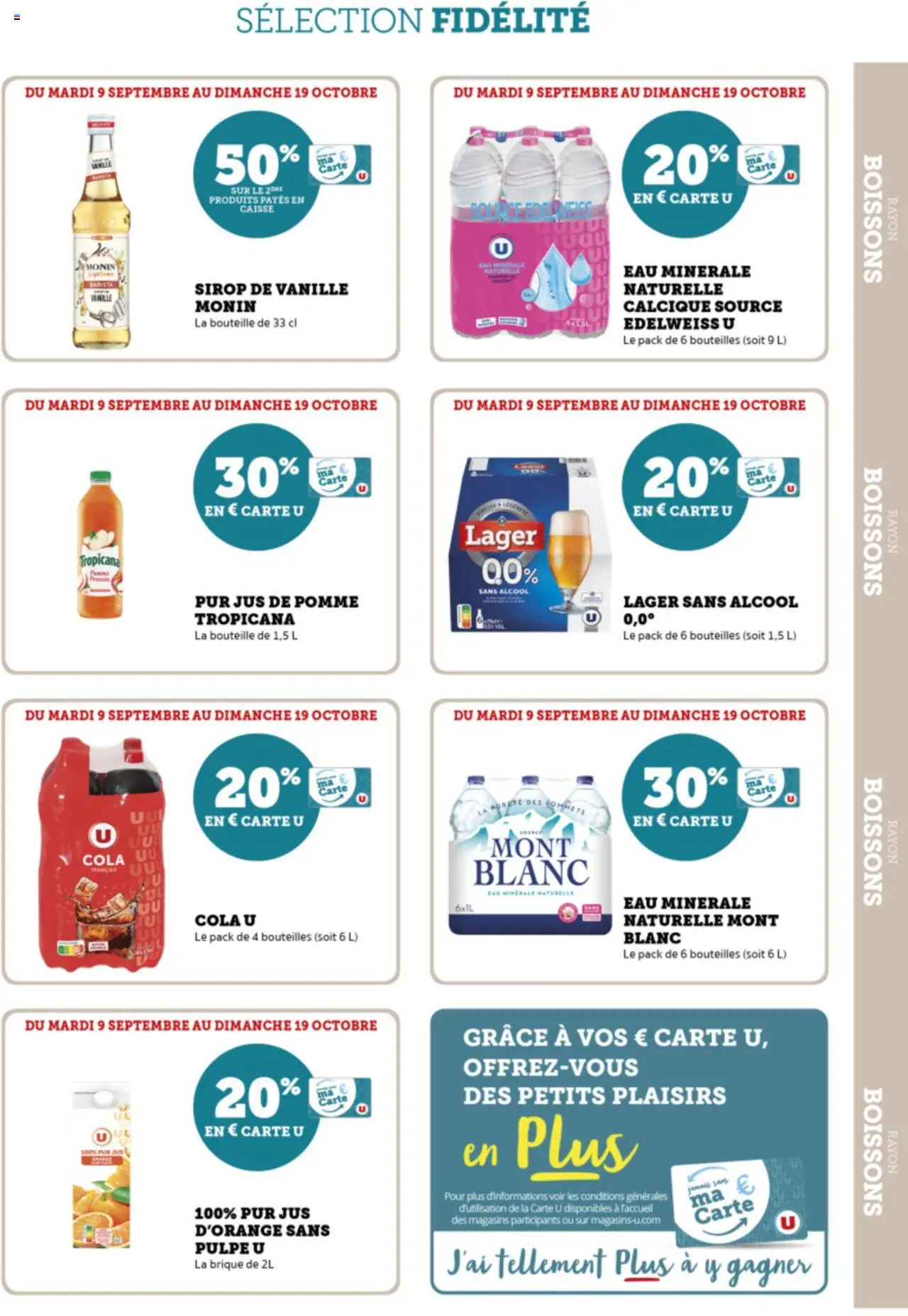  | Page: 33 | Produits: Eau minérale, Alcool, Pomme, Jus