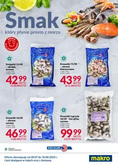 Pogląd oferty "Makro Gazetka - Ryby i owoce morza" - ważna od 28.07.2025