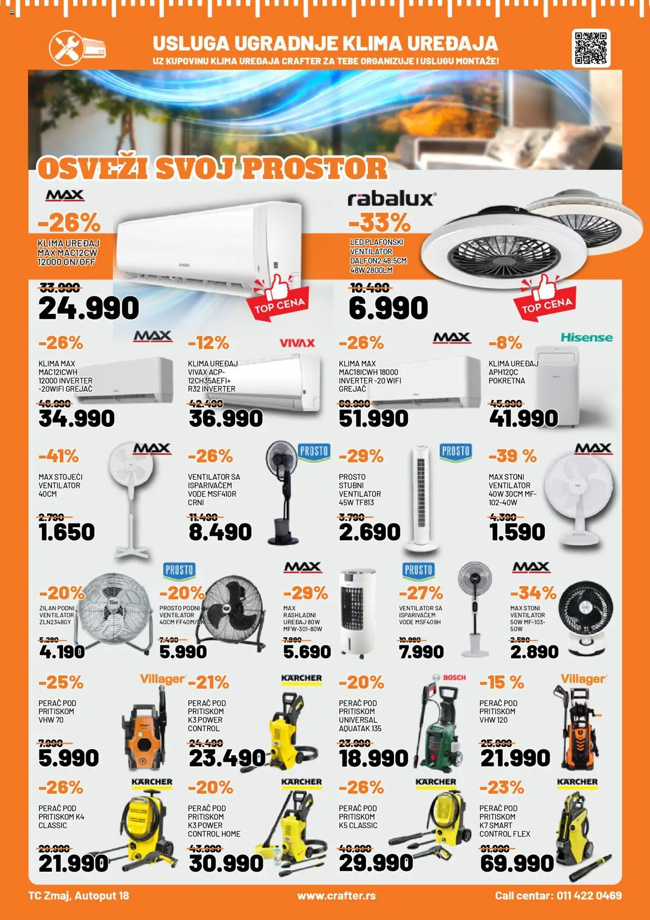 Crafter katalog - važi od 01.08.2025 | Strana: 5 | Proizvode: Bosch, Ventilator, Klima