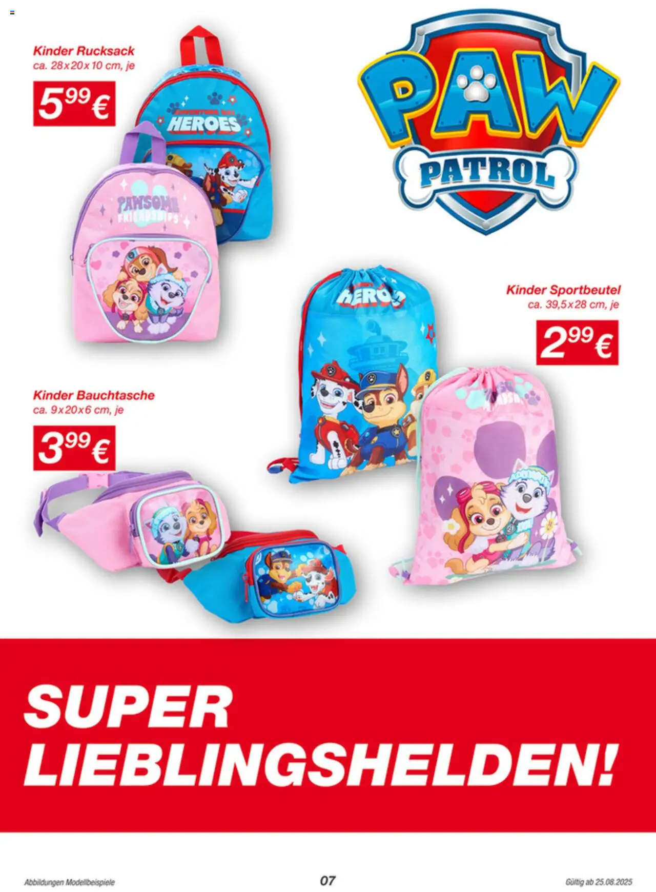 Kik Prospekt aktuell gültig ab 25.08.2025 | Seite: 7 | Produkte: Rucksack