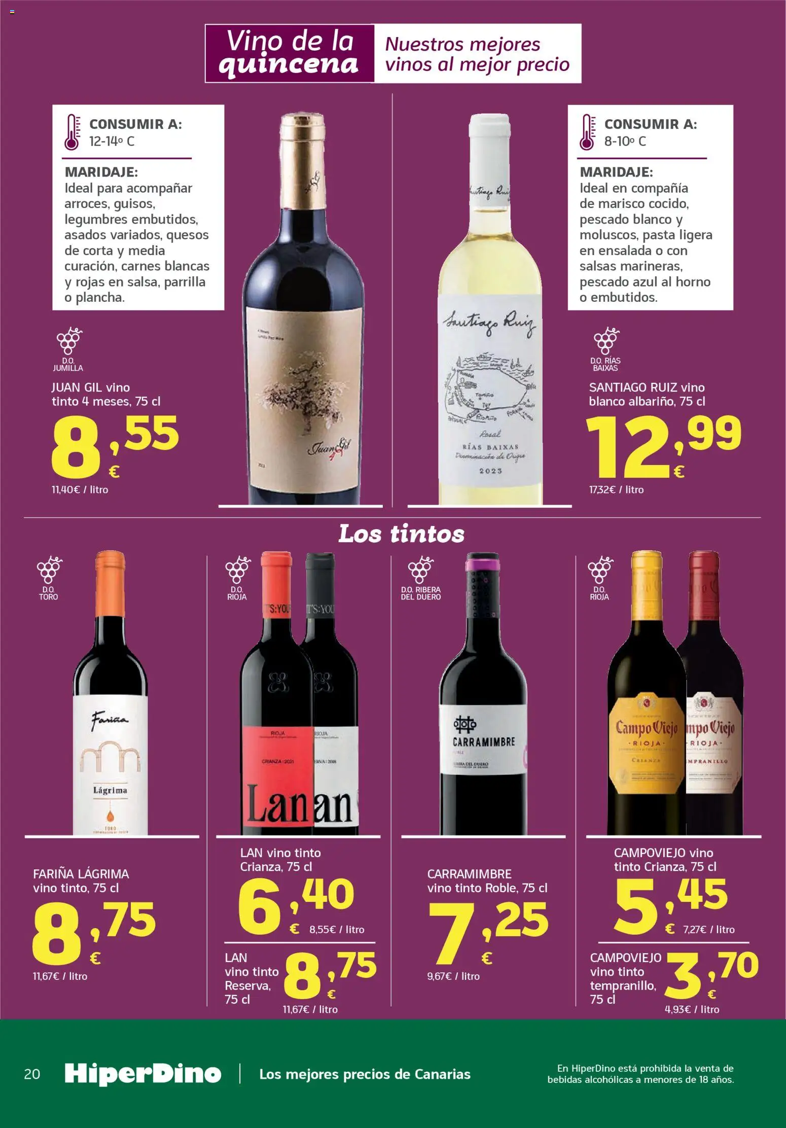 HiperDino folleto │ válido desde el 09.04.2026 | Página: 20