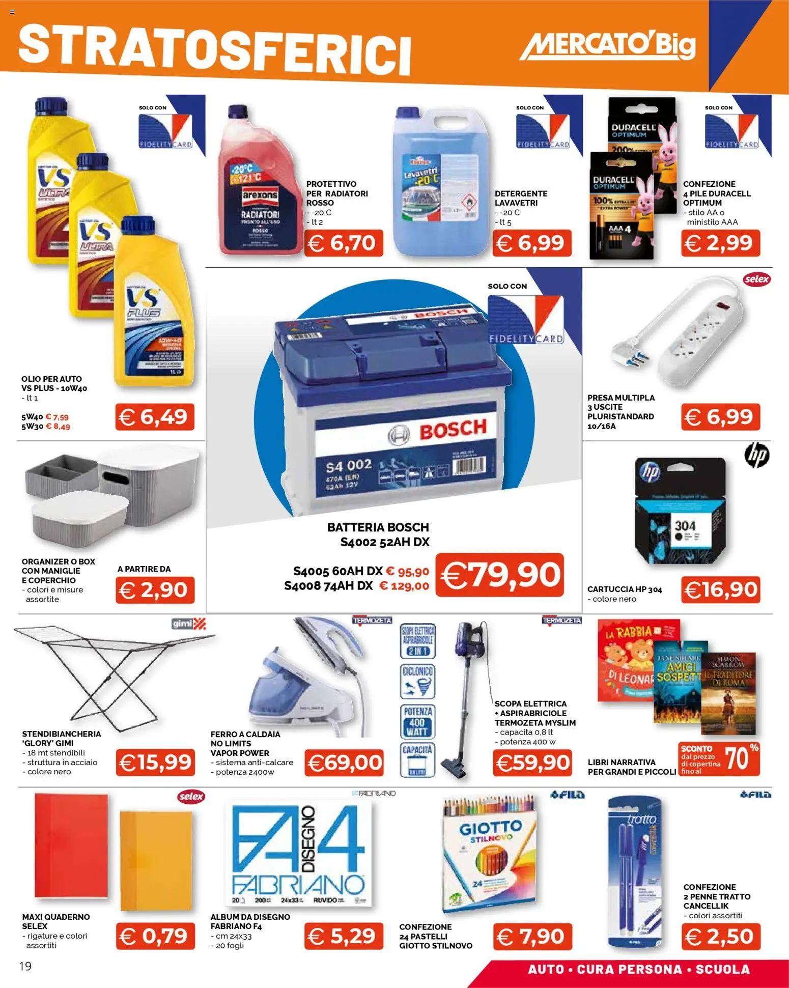 Volantino Mercatò del 20.11.2025 | Pagina: 19 | Prodotti: Detergente, Caldaia, Anticalcare, Scopa