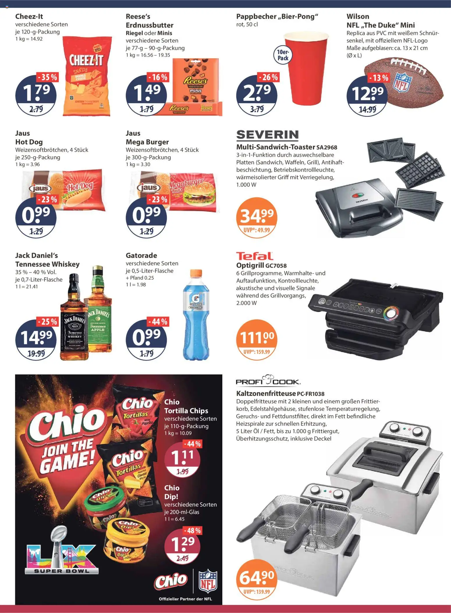 V-Markt - Hallertau / Oberpfalz – gültig ab 05.02.2026 | Seite: 11 | Produkte: Öl, Burger, Jack Daniel's, Chips