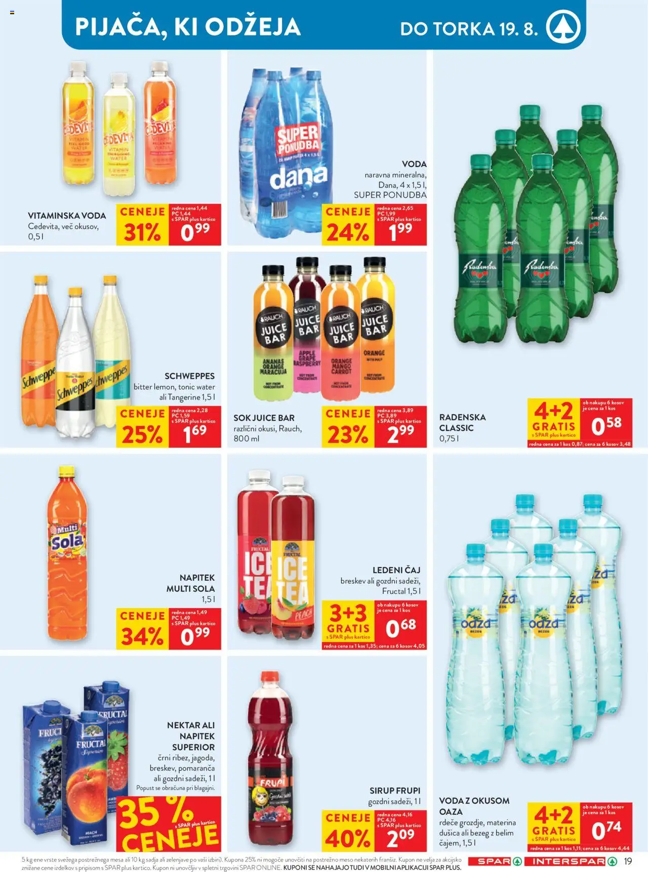 Spar katalog 33/25 │ velja od 13.08.2025 | Stran: 25 | Izdelki: Sirup, Kos, Sok, Caj