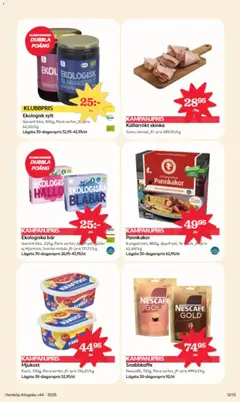 Mjukost, 330g, flera sorter - Förhandsvisning av reklamblad från butik Hemköp aktuell från 27.10.2025 | Sida: 12