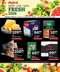 Oxford Freshmarket specials catalogue – valid from 14.01.2026