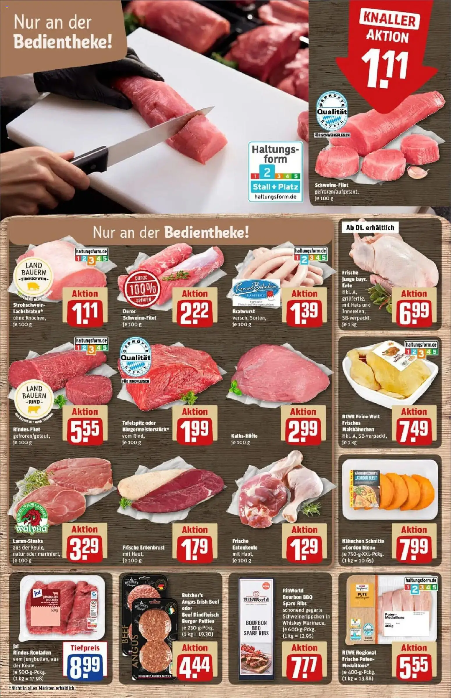 Rewe prospekt Giebelstadt	 – gültig ab 22.12.2025 | Seite: 8 | Produkte: Hahnchen, Rinderfilet, Burger, Steak