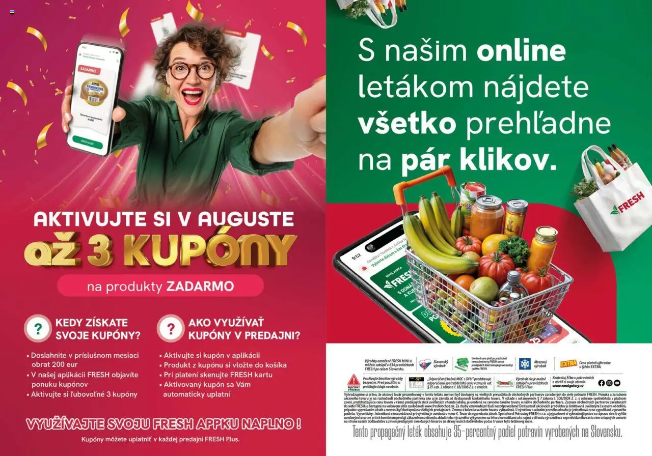 Fresh Východné Slovensko │ platný od 14.08.2025 | Strana: 21