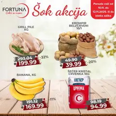Fortuna Market šok akcija - pregled Fortuna Market kataloga - važi od 10.11.2025